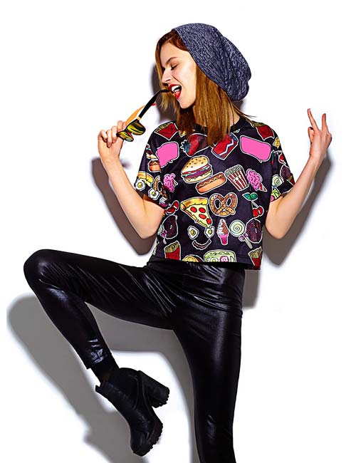 Food Pattern Tee
